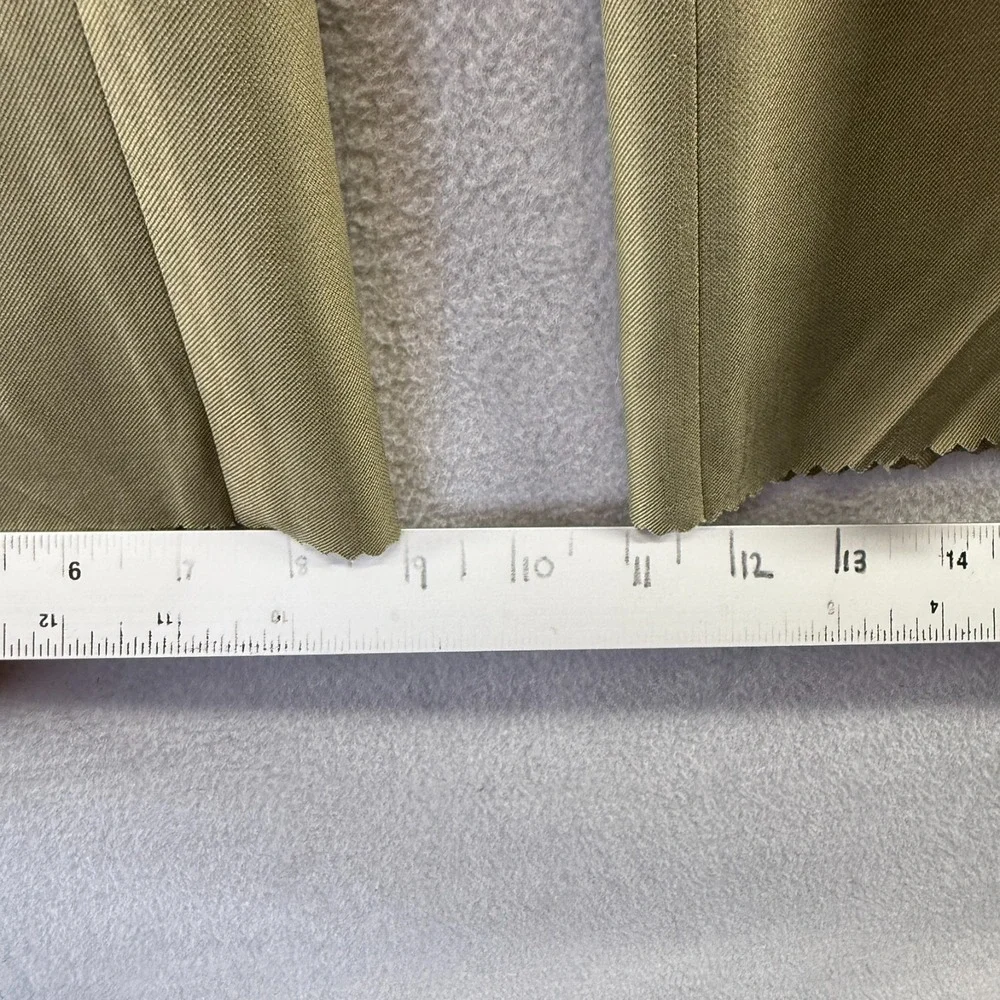 Vintage Sansabelt Dress Pants men's 36 Long Beige Trousers Madison Unhemmed NEW